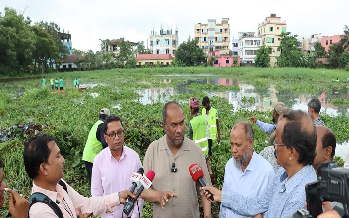 নগরীর সব জলাশয়কে পূর্বের অবস্থায় ফিরিয়ে আনতে চাই-  সিসিক প্রশাসক