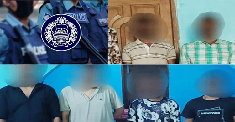 সিলেটে মা*দ*ক ব্যবসায়ীসহ পুলিশের কব্জায় ৭৭