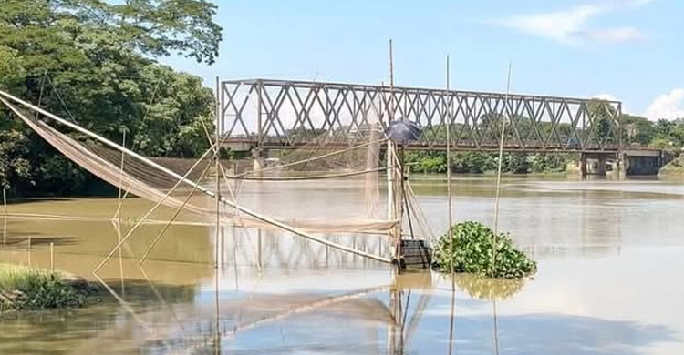 ওসমানীনগরে নির্বিচারে পোনা মাছ শিকারে প্রজনন ব্যা হ ত