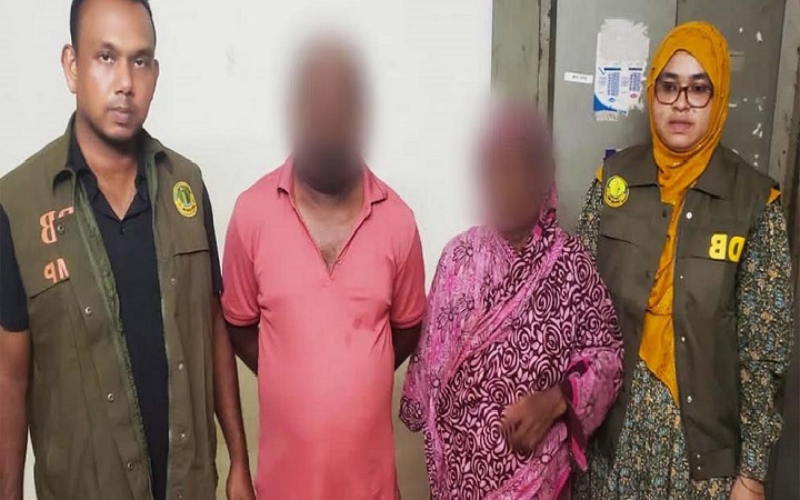 সিলেটে ৫০ পিস ইয়াবাসহ মা-ছেলে আটক
