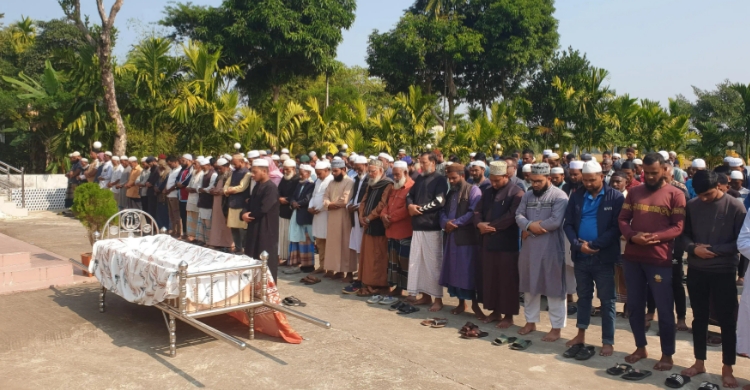 বিশ্বনাথে ওমান প্রবাসী আব্দুল মতিনের লা*শ দেশে, দা ফ ন সম্পন্ন