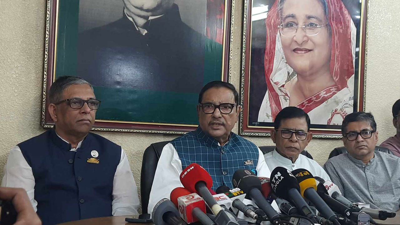 নির্বাচনের ট্রেন চলছে, কারো বাধায় আর থামবে না: ওবায়দুল কাদের