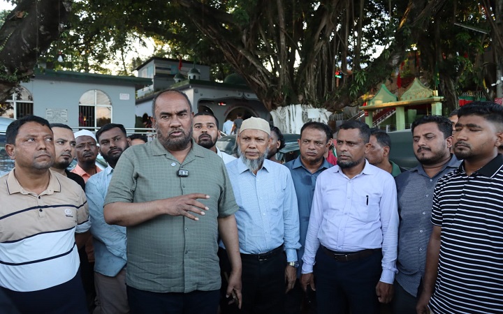 রাষ্ট্রপতির সফর উপলক্ষে শাহপরান (রহ.)  মাজারের প্রস্তুতি পরিদর্শনে সিসিক প্রশাসক