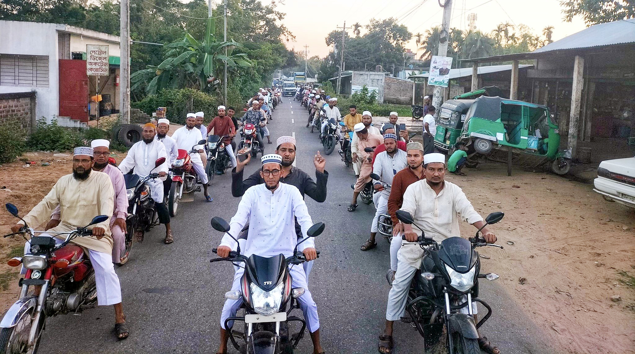 কমলগঞ্জে &lsquo;কর্মী সমাবেশ&rsquo; সফল করতে প্রচার মিছিল