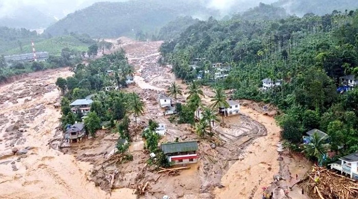 ভারতের কেরালায় ভূমিধসে নি হ ত শতাধিক