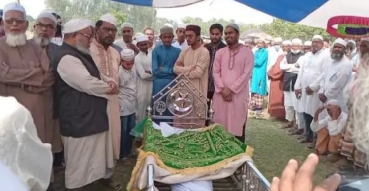 হযরত মাওলানা সাইফুল ইসলামের জা না জা সম্পন্ন