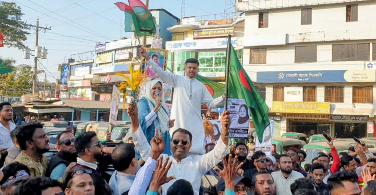 ধানের শীষ বিজয়ী হলে এ বিজয় হবে জনগণের :ইলিয়াসপত্নী লুনা