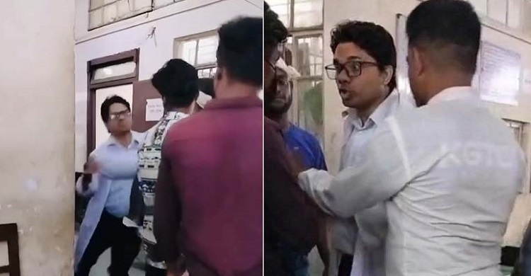ওসমানী হাসপাতালে রোগীর স্বজনকে চিকিৎসকের লা*থি, ত*দন্ত কমিটি গঠন