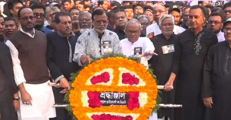 একুশে ফেব্রুয়ারি অধিকার ও সাংস্কৃতিক সং গ্রা মে র প্রথম সোপান :রিজভী