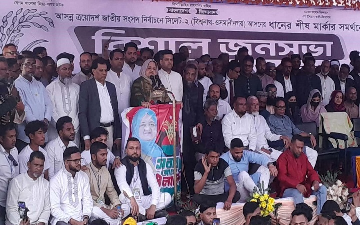 &lsquo;ইলিয়াস আলীর অসমাপ্ত উন্নয়ন শেষ করতেই সংসদে যেতে চাই&rsquo; - তাহসিনা রুশদির লুনা