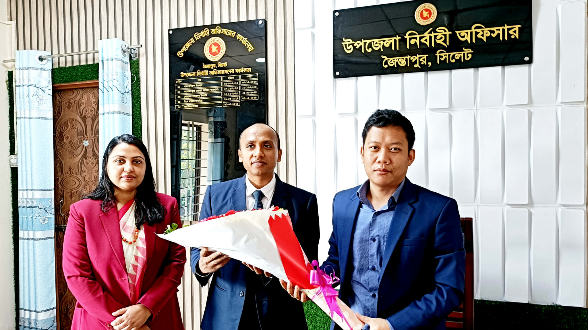 জৈন্তাপুরে যোগ দিলেন নতুন ইউএনও