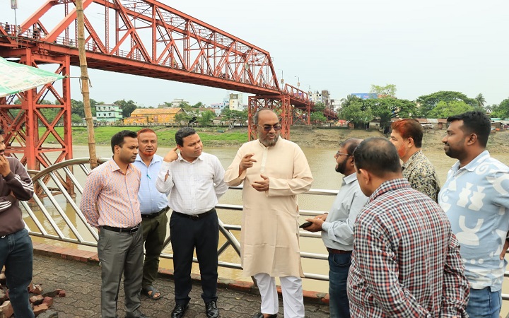 ঐতিহ্য রক্ষায় সুরমা নদীর  তীর উন্নয়নে  সমন্বিত পরিকল্পনা গ্রহণ করা হয়েছে - সিসিক প্রশাসক