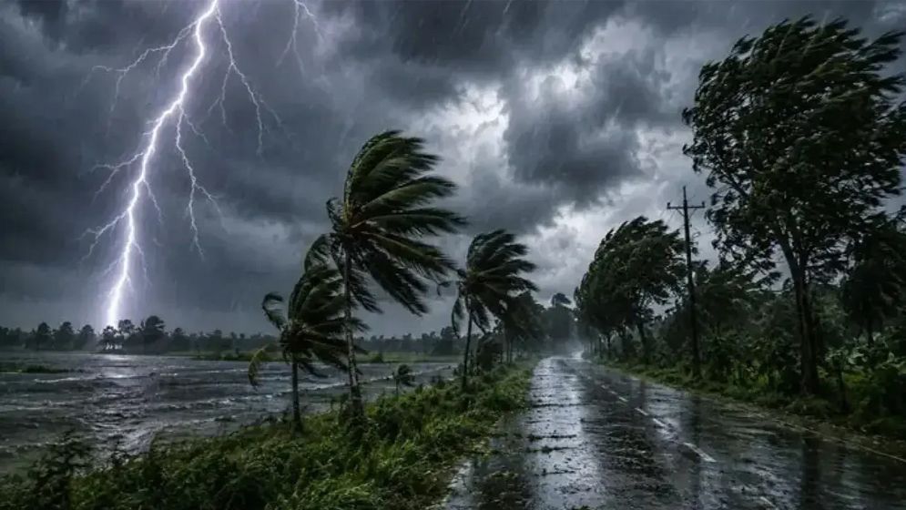 সিলেটে ৬০ কিলোমিটার বেগে ঝড়ের পূর্বাভাস