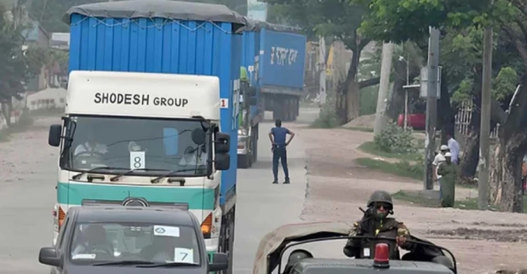 সেনাবাহিনীর নিরাপত্তায় রূপপুরের পথে ইউরেনিয়াম