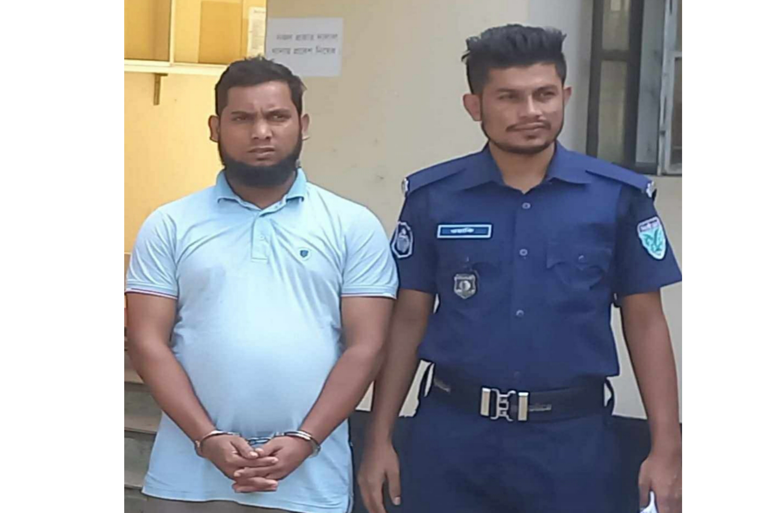 চুনারুঘাটে স্ত্রীর করা যৌতুক মামলায় স্বামী গ্রেপ্তার