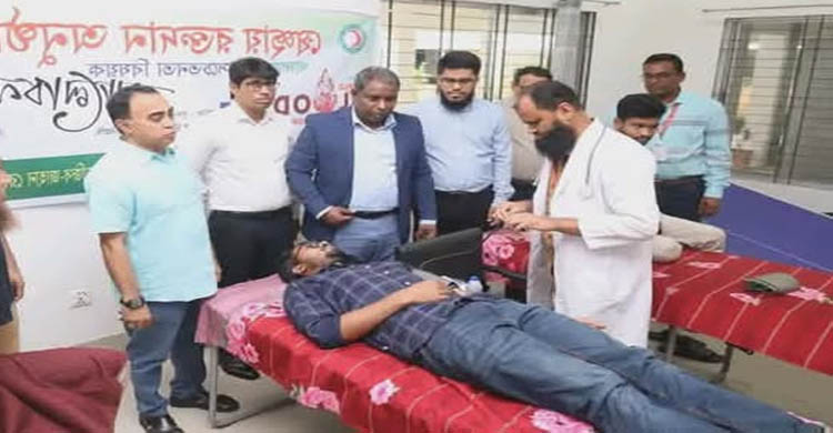 শাবিপ্রবির সৈয়দ মুজতবা আলী হলে স্বেচ্ছায় রক্তদান ও থ্যালাসেমিয়া সচেতনতা বিষয়ক আলোচনা অনুষ্ঠিত