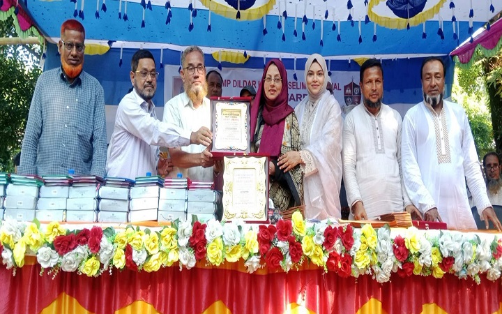 গোয়াইনঘাটে দিলদার হোসেন সেলিম স্মৃতি মেধা পুরস্কার ও সংবর্ধনা