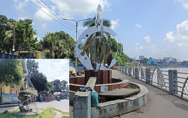 কোটি টাকার ফোয়ারাগুলো  এখন ময়লার ভাগাড়, চুরি হয়ে গেছে মোটর ও যন্ত্রপাতি