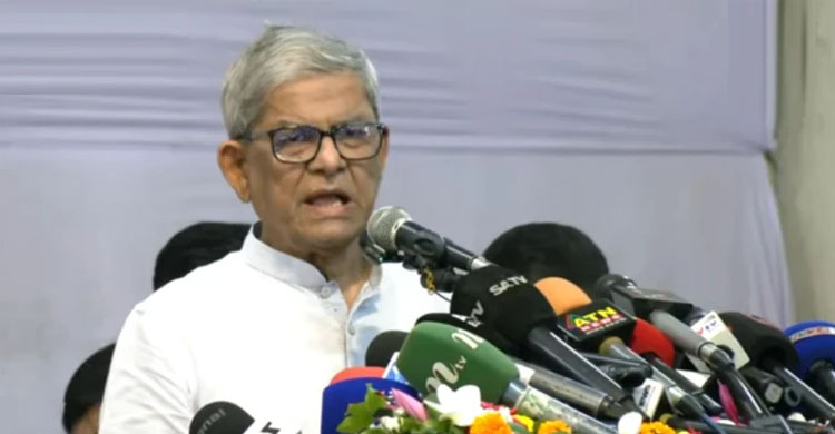 &lsquo;দেশের বর্তমান সংকট অন্তর্বর্তী সরকার সৃষ্টি করেছে: মির্জা ফখরুল