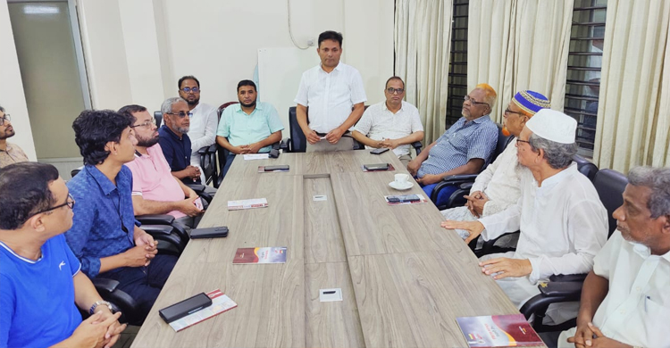 যুক্তরাষ্ট্র প্রবাসী সাংবাদিক দিপুকে নিয়ে সিলেট প্রেসক্লাবে সুহৃদ আড্ডা