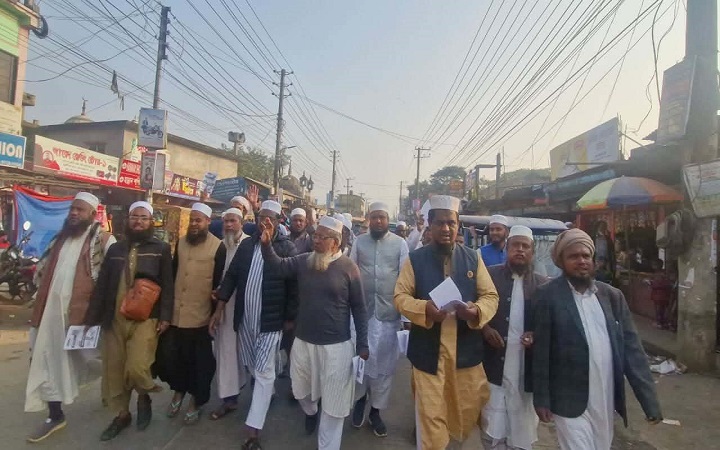সুনামগঞ্জ-৩, রিক্সা প্রতীকে শাহীনুর পাশার গণসংযোগ