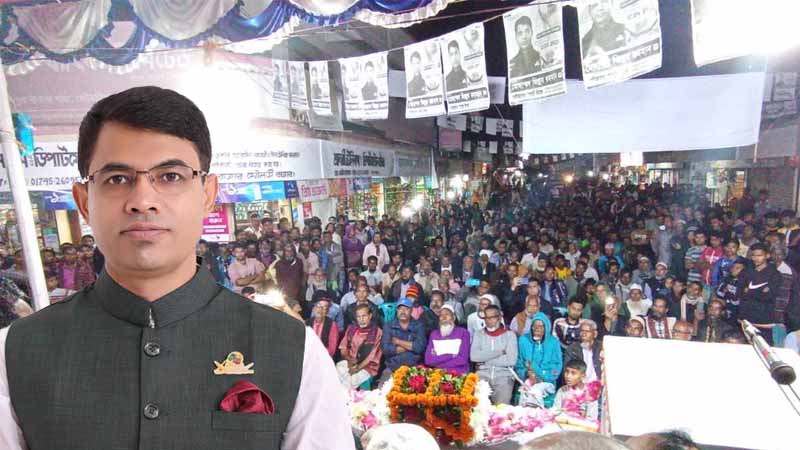 মৌলভীবাজার-৩ আসন: মানুষ চাওয়ার আগেই বলে দেন জিল্লুর রহমান