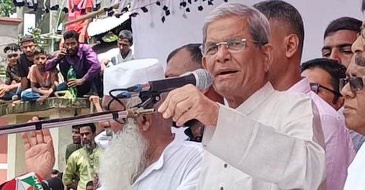আ.লীগ পালিয়েছে, ওদের ভূত-প্রেতাত্মারা পালায়নি : মির্জা ফখরুল