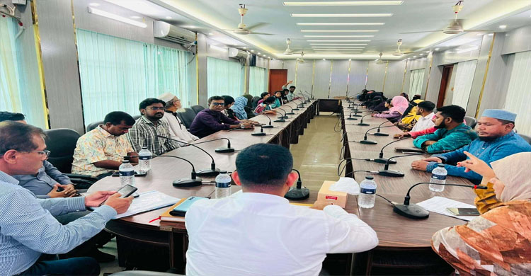 মাধবপুরে কিশোর-কিশোরী ক্লাব প্রকল্পের সিএমসি সভা অনুষ্ঠিত
