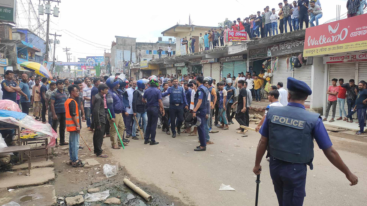 নবীগঞ্জে আওয়ামী লীগের দু'গ্রুপের সংঘর্ষ