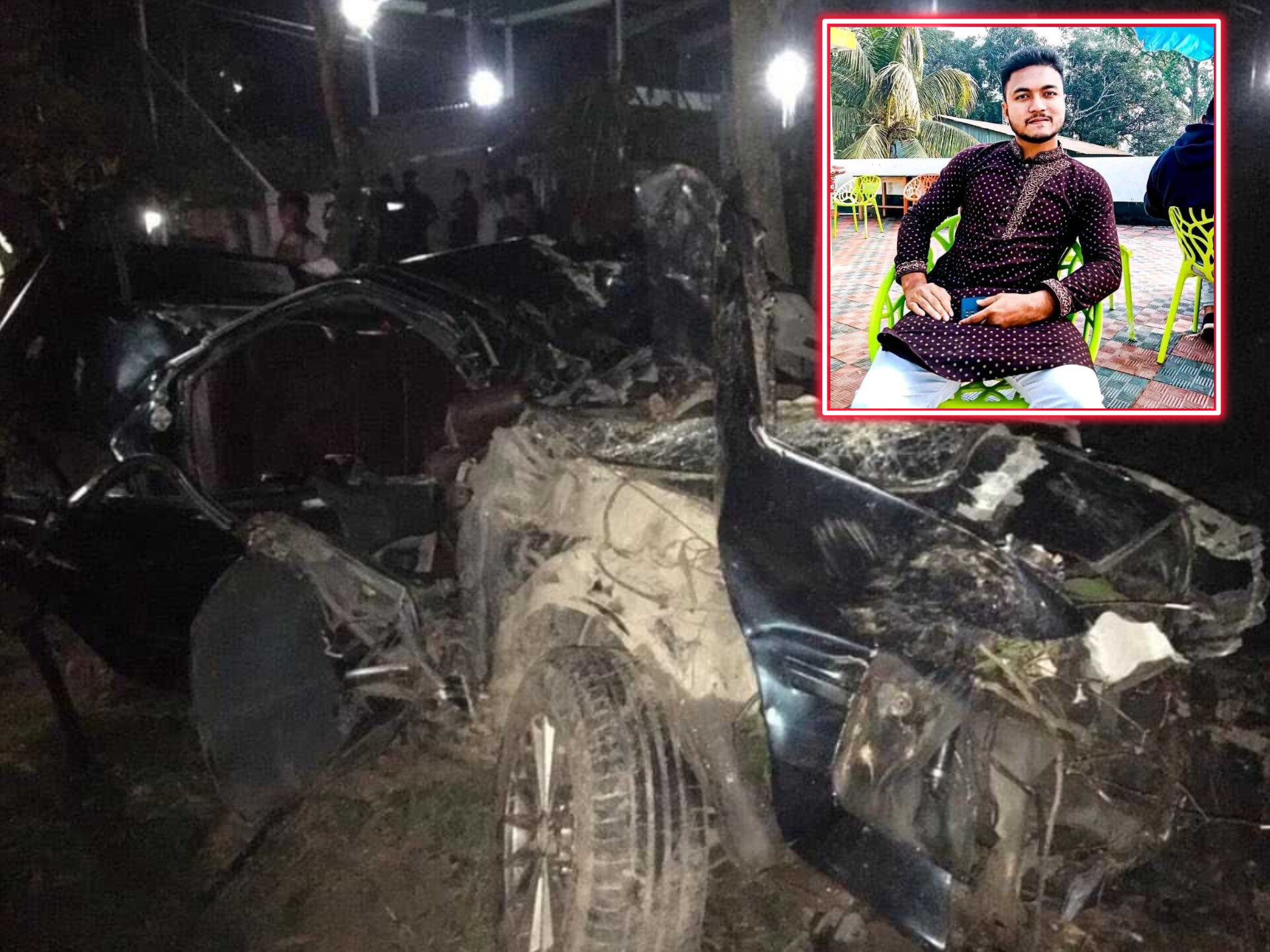 শ্রীমঙ্গলে গাছের সঙ্গে ধাক্কায় ছাত্রলীগ নেতার মৃত্যু