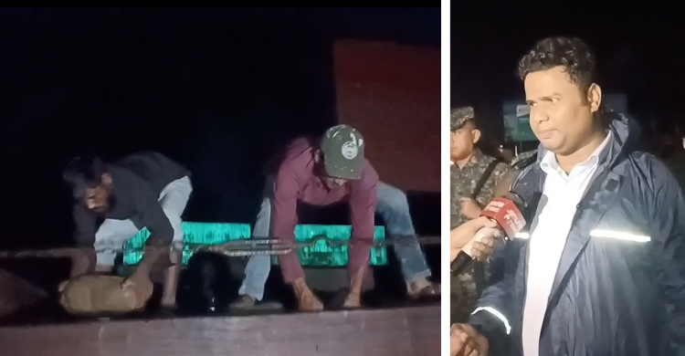 সিলেটে অবৈধ পণ্য ঠেকাতে মোবাইল কোর্টের অভিযান