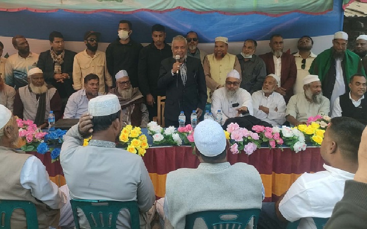 কোম্পানীগঞ্জে আরিফুল হকের  সমর্থনে পথসভা