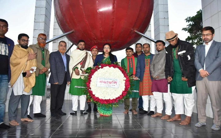 ছাতকে যথাযোগ্য মর্যাদায়  মহান বিজয় দিবস পালিত
