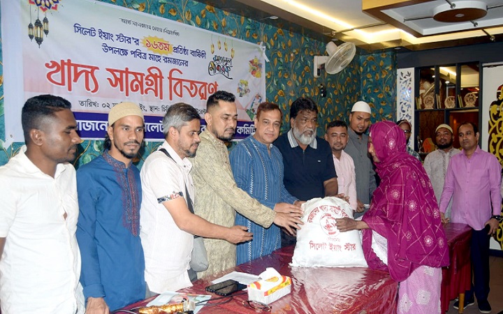 সমাজের পিছিয়ে পড়া মানুষের মুখে হাসি ফোটাচ্ছে সিলেট ইয়াং স্টার: কয়েস লোদী