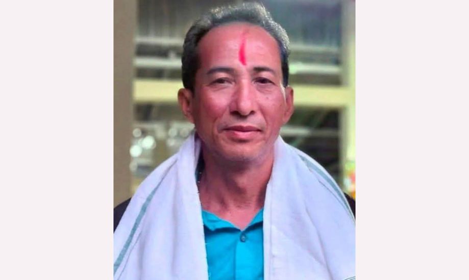 সমাজসেবী শেরাম অঞ্জনের মৃ*ত্যু