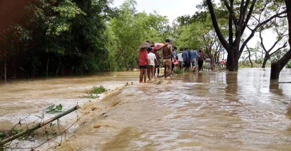 সিলেটে পাহাড়ি ঢল, বন্যার আশঙ্কা