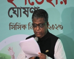 যা আছে আনোয়ারুজ্জামানের ইশতেহারে