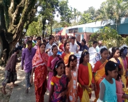 তাহিরপুরে শ্রীকৃষ্ণের জন্মাষ্টমী উদযাপন