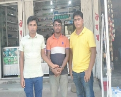 জগন্নাথপুরে চুরির মামলার সাজাপ্রাপ্ত আসামি গ্রেপ্তার 
