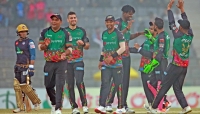 দুর্দান্ত ঢাকাকে হারিয়ে নিজেদের মাঠে সিলেটের প্রথম জয়