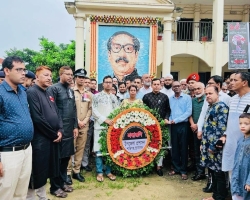 শান্তিগঞ্জে যথাযোগ্য মর্যাদায় জাতীয় শোক দিবস পালিত