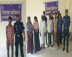 দোয়ারাবাজারে পরোয়ানাভুক্ত ৭ আসামি গ্রেফতার