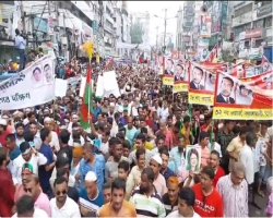 বিএনপির প্রতিষ্ঠাবার্ষিকী উপলক্ষে নয়াপল্টন থেকে বর্ণাঢ্য র‍্যালী