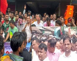 তাহিরপুরে বিএনপি’র প্রতিষ্ঠা বার্ষিকী উদযাপন উপলক্ষে শোভাযাত্রা ও সমাবেশ অনুষ্ঠিত  