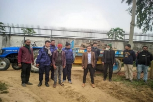 মাধবপুরে অবৈধভাবে মাটি তোলার দায়ে ১ লাখ ৩৫ হাজার টাকা জরিমানা