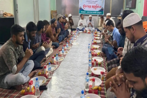 গোলাপগঞ্জে কর্মরত সাংবাদিকদের সম্মানে ইফতার মাহফিল