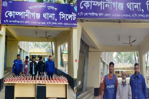 কোম্পানীগঞ্জে পৃথক অভি*যানে সা*জাপ্রাপ্ত আ*সামিসহ ৪ জন গ্রে*ফতার