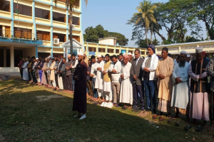 বিশ্বনাথে উসমান হাদীর গায়ে*বানা জানাজা সম্পন্ন