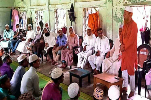 কোম্পানীগঞ্জে মাদ্রাসা শিক্ষক -শিক্ষার্থীদের সাথে হাকিম চৌধুরীর মতবি'নি'ম'য়