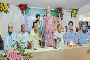 কুলাউড়ায় নাজিরের চক মাদ্রাসায় পাগড়ি প্রদান ও এমপি শকুকে সংবর্ধনা